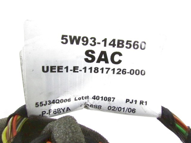 SWITCH HAZARD WARNING/CENTRAL LCKNG SYST OEM N. 5W93118650AA ORIGINAL PART ESED JAGUAR XJ (2003 - 2007)BENZINA 42  YEAR OF CONSTRUCTION 2007
