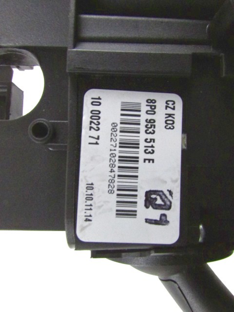 SWITCH CLUSTER STEERING COLUMN OEM N. 8P0953513E ORIGINAL PART ESED AUDI A3 8P 8PA 8P1 RESTYLING (2008 - 2012)DIESEL 20  YEAR OF CONSTRUCTION 2010