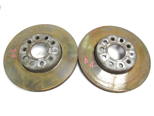 BRAKE DISC FRONT OEM N. 1K0615301AS ORIGINAL PART ESED AUDI A3 8P 8PA 8P1 RESTYLING (2008 - 2012)DIESEL 20  YEAR OF CONSTRUCTION 2010