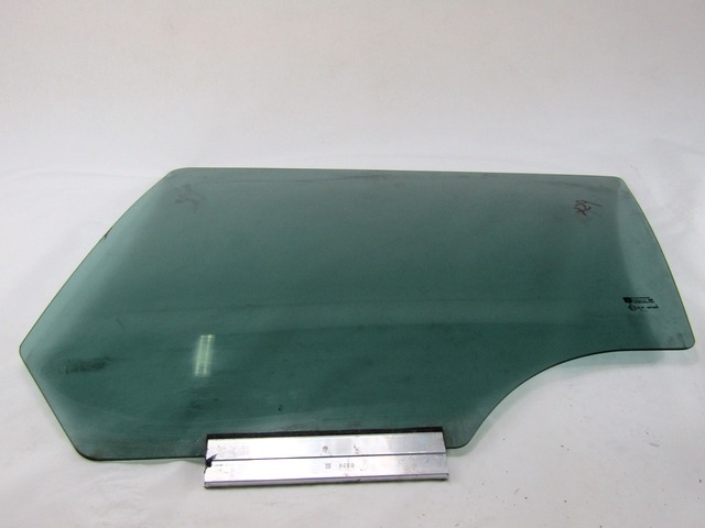 DOOR WINDOW, TINTED GLASS, REAR LEFT OEM N. 93183277 ORIGINAL PART ESED OPEL ASTRA H RESTYLING L48 L08 L35 L67 5P/3P/SW (2007 - 2009) BENZINA 16  YEAR OF CONSTRUCTION 2009