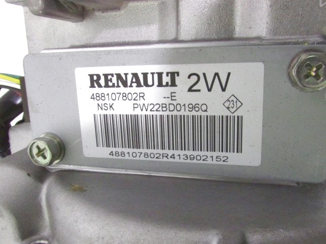 STEERING COLUMN OEM N. 488107802R ORIGINAL PART ESED RENAULT MEGANE MK3 BER/SPORTOUR/ESTATE (2009 - 2015) DIESEL 15  YEAR OF CONSTRUCTION 2013