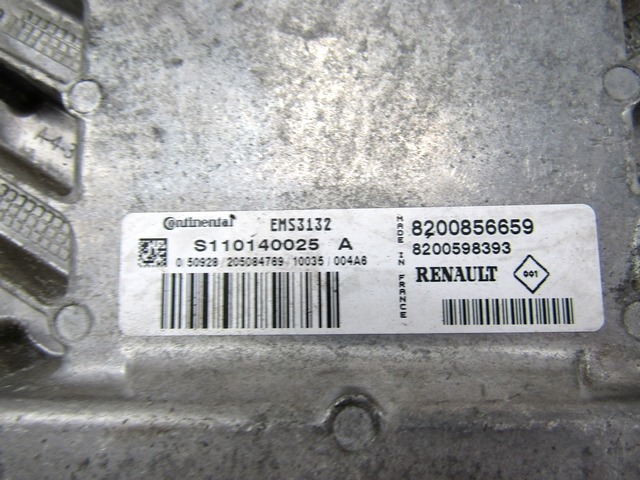 KIT ACCENSIONE AVVIAMENTO OEM N. 27576 KIT ACCENSIONE AVVIAMENTO ORIGINAL PART ESED DACIA SANDERO MK1 (2008 - 2012) BENZINA/GPL 14  YEAR OF CONSTRUCTION 2010