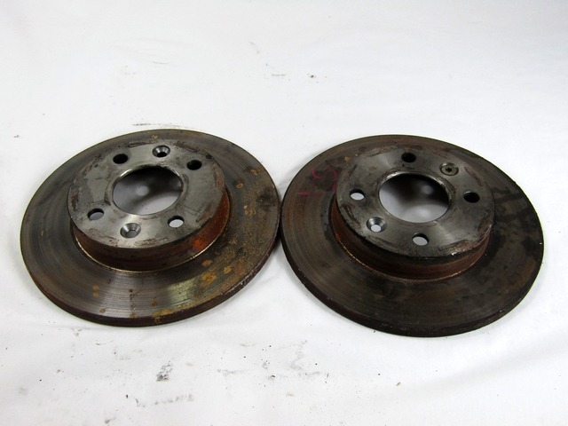 BRAKE DISC FRONT OEM N. 7701204282 ORIGINAL PART ESED RENAULT CLIO (1990 - 03/1998)BENZINA 12  YEAR OF CONSTRUCTION 1994