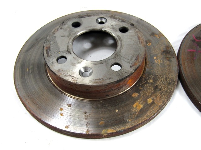 BRAKE DISC FRONT OEM N. 7701204282 ORIGINAL PART ESED RENAULT CLIO (1990 - 03/1998)BENZINA 12  YEAR OF CONSTRUCTION 1994