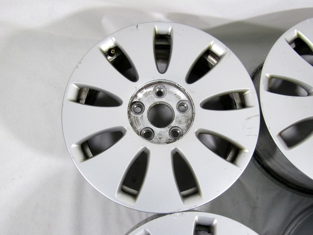 ALLOY WHEEL SET 16'  OEM N. 18411 SET 4 CERCHI IN LEGA ORIGINAL PART ESED AUDI A4 8EC 8ED 8HE B7 BER/SW/CABRIO (2004 - 2007) DIESEL 19  YEAR OF CONSTRUCTION 2006