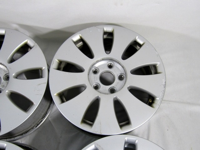 ALLOY WHEEL SET 16'  OEM N. 18411 SET 4 CERCHI IN LEGA ORIGINAL PART ESED AUDI A4 8EC 8ED 8HE B7 BER/SW/CABRIO (2004 - 2007) DIESEL 19  YEAR OF CONSTRUCTION 2006