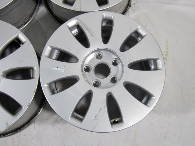 ALLOY WHEEL SET 16'  OEM N. 18411 SET 4 CERCHI IN LEGA ORIGINAL PART ESED AUDI A4 8EC 8ED 8HE B7 BER/SW/CABRIO (2004 - 2007) DIESEL 19  YEAR OF CONSTRUCTION 2006