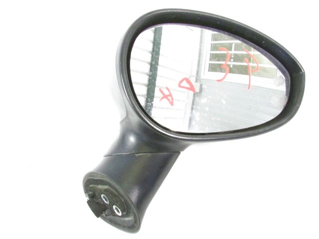 OUTSIDE MIRROR RIGHT . OEM N. 735593694 ORIGINAL PART ESED FIAT GRANDE PUNTO 199 (2005 - 2012) BENZINA 12  YEAR OF CONSTRUCTION 2008