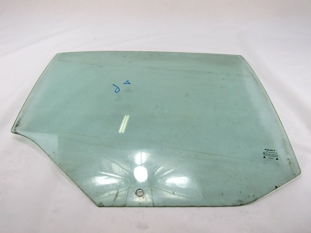 DOOR WINDOW, TINTED GLASS, REAR RIGHT OEM N. 1M0845206A ORIGINAL PART ESED SEAT LEON (2000 - 2005)DIESEL 19  YEAR OF CONSTRUCTION 2005
