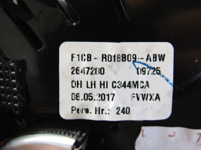 AIR OUTLET OEM N. F1CB-R018B09-ABW ORIGINAL PART ESED FORD CMAX (DAL 2015)DIESEL 15  YEAR OF CONSTRUCTION 2017