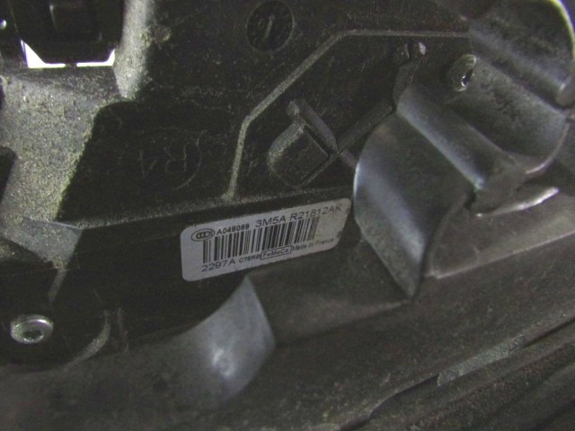CENTRAL LOCKING OF THE RIGHT FRONT DOOR OEM N. 3M5A-R21812-AK ORIGINAL PART ESED FORD FOCUS BER/SW (2005 - 2008) DIESEL 16  YEAR OF CONSTRUCTION 2007