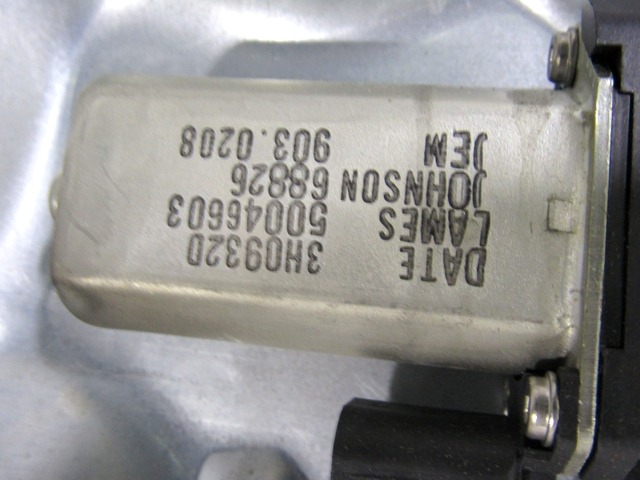 DOOR WINDOW LIFTING MECHANISM REAR OEM N. 23357 SISTEMA ALZACRISTALLO PORTA POSTERIORE ELETT ORIGINAL PART ESED LANCIA MUSA MK1 350 (2004 - 2007) DIESEL 13  YEAR OF CONSTRUCTION 2007