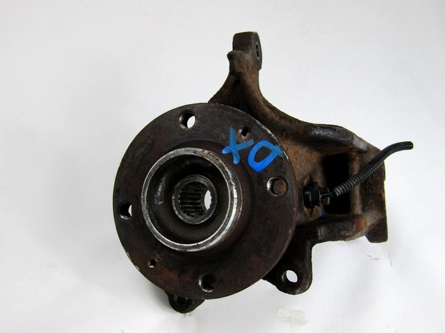 CARRIER, RIGHT FRONT / WHEEL HUB WITH BEARING, FRONT OEM N. 1607557580 ORIGINAL PART ESED CITROEN C2 (2004 - 2009) DIESEL 14  YEAR OF CONSTRUCTION 2004