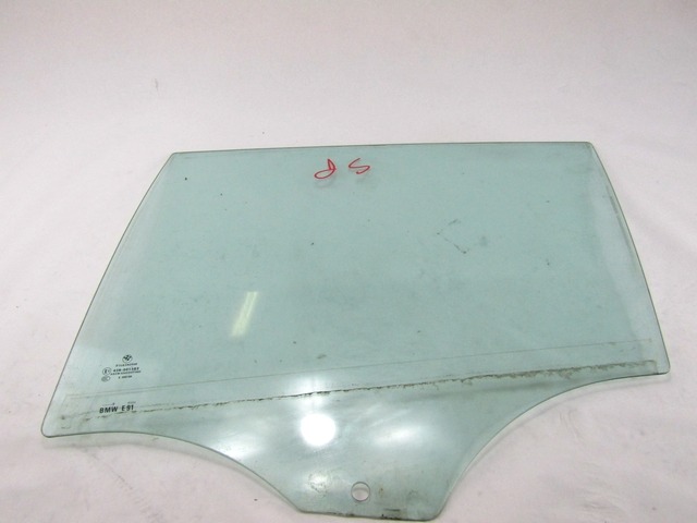 DOOR WINDOW, TINTED GLASS, REAR LEFT OEM N. 51347119977 ORIGINAL PART ESED BMW SERIE 3 BER/SW/COUPE/CABRIO E90/E91/E92/E93 (2005 - 08/2008) DIESEL 20  YEAR OF CONSTRUCTION 2008