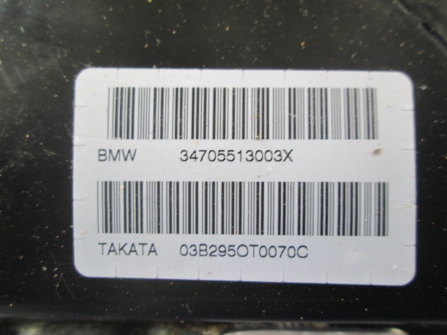 AIRBAG  DOOR OEM N. 34705513003X ORIGINAL PART ESED BMW Z4 E85 CABRIO (2003 - 2006) BENZINA 22  YEAR OF CONSTRUCTION 2004