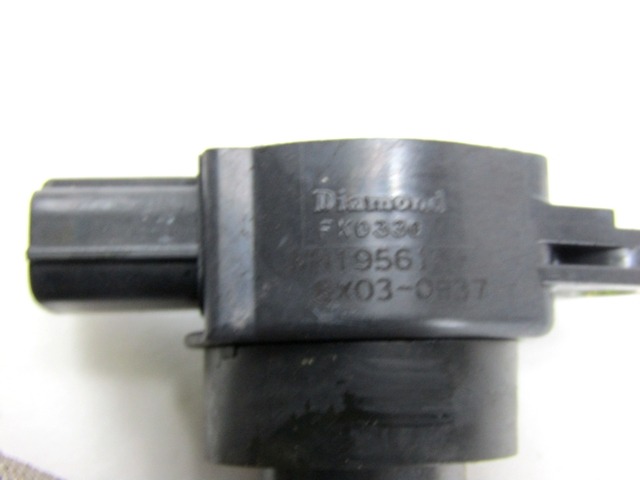 IGNITION COIL OEM N. MN195616 ORIGINAL PART ESED MITSUBISHI COLT (2005 - 2009) BENZINA 11  YEAR OF CONSTRUCTION 2007