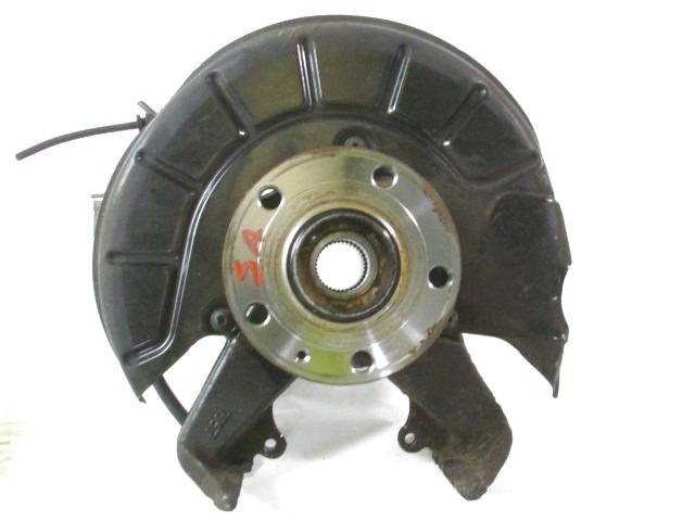 CARRIER, LEFT / WHEEL HUB WITH BEARING, FRONT OEM N. 1K0407255T ORIGINAL PART ESED AUDI A3 8P 8PA 8P1 RESTYLING (2008 - 2012)BENZINA 16  YEAR OF CONSTRUCTION 2012