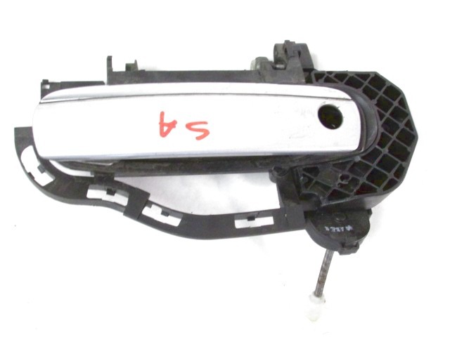LEFT FRONT DOOR HANDLE OEM N. 4F0837885 ORIGINAL PART ESED AUDI A6 C6 4F2 4FH 4F5 RESTYLING BER/SW/ALLROAD (10/2008 - 2011) DIESEL 30  YEAR OF CONSTRUCTION 2011