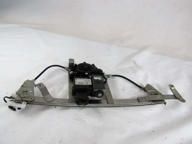 DOOR WINDOW LIFTING MECHANISM REAR OEM N. 17734 SISTEMA ALZACRISTALLO PORTA POSTERIORE AFTER ORIGINAL PART ESED RENAULT MEGANE BER/GRANDTOUR  (10/2002 - 02/2006) DIESEL 19  YEAR OF CONSTRUCTION 2004