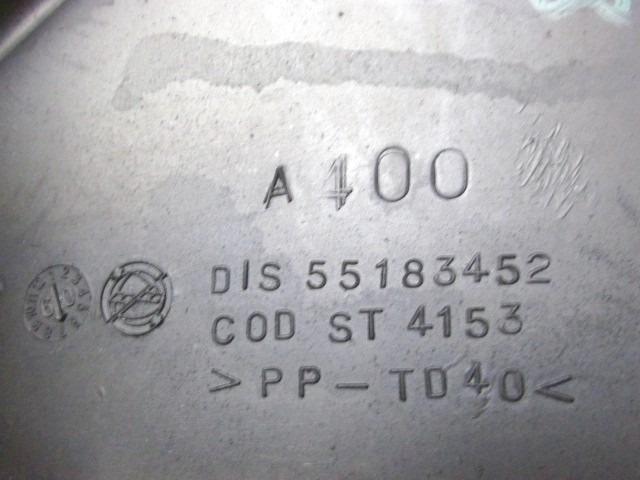 ENGINE SIDE COVER OEM N. 55183452 ORIGINAL PART ESED FIAT 500 CINQUECENTO (2007 - 2015) BENZINA 12  YEAR OF CONSTRUCTION 2009