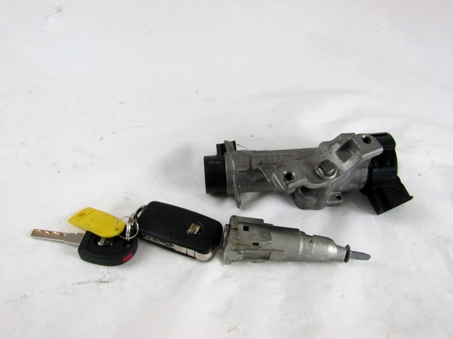 IGNITION LOCK KIT AND LOCKS OEM N. 33875 KIT BLOCCO ACCENSIONE E SERRATURE ORIGINAL PART ESED SEAT IBIZA MK4 RESTYLING BER/SW (2012 -2017) DIESEL 12  YEAR OF CONSTRUCTION 2014