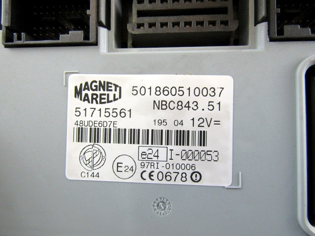 KIT ACCENSIONE AVVIAMENTO OEM N. 17452 KIT ACCENSIONE AVVIAMENTO ORIGINAL PART ESED LANCIA Y YPSILON 843 (2003-2006) DIESEL 13  YEAR OF CONSTRUCTION 2004