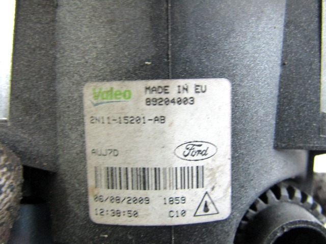 FOG LIGHT LEFT OEM N. 2N11-15201-AB ORIGINAL PART ESED FORD FOCUS BER/SW (2008 - 2011) DIESEL 16  YEAR OF CONSTRUCTION 2010