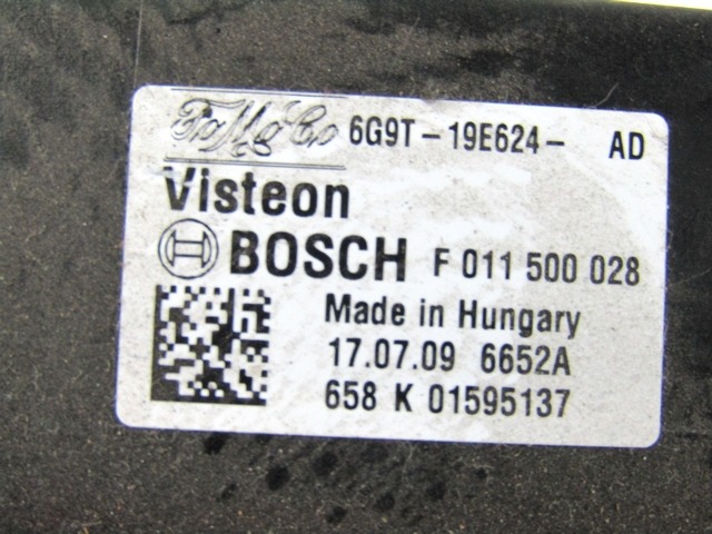 BLOWER REGULATOR OEM N. 6G9T-19E624-AD ORIGINAL PART ESED FORD FOCUS BER/SW (2008 - 2011) DIESEL 16  YEAR OF CONSTRUCTION 2010