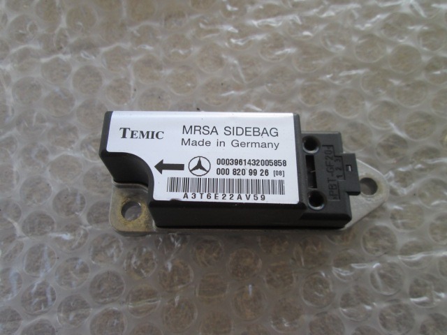 Sensor Airbag OEM 8209926 MERCEDES CLASSE E W210 BER/SW (1995 - 1999)  20 BENZINA Year 1996 spare part used