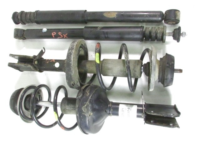 KIT OF 4 FRONT AND REAR SHOCK ABSORBERS OEM N. 57126 KIT 4 AMMORTIZZATORI ANTERIORI E POSTERIORI ORIGINAL PART ESED RENAULT CLIO (2005 - 05/2009) BENZINA/GPL 12  YEAR OF CONSTRUCTION 2008
