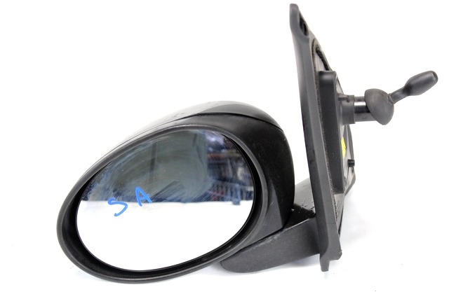LEFT REAR VIEW MIRROR MANUAL OEM N. 87940-0H011 ORIGINAL PART ESED TOYOTA AYGO (2009 - 02/2012) BENZINA 10  YEAR OF CONSTRUCTION 2009