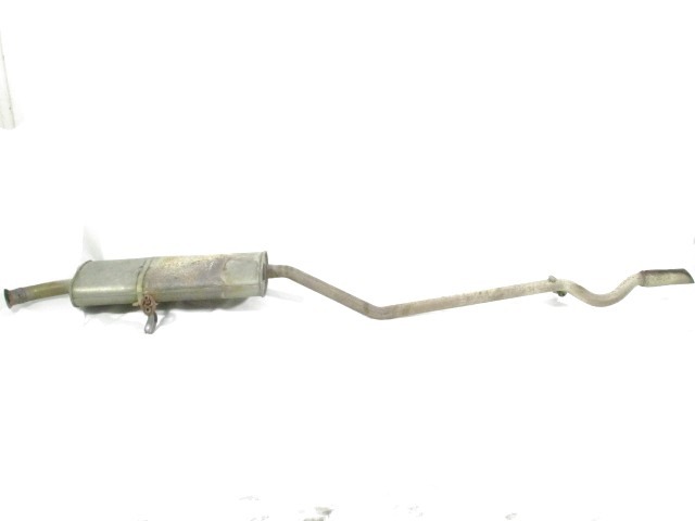 EXHAUST & MUFFLER / EXHAUST SYSTEM, REAR OEM N. 18261 SCARICO COMPLETO - MARMITTA - SILENZIATORE ORIGINAL PART ESED MERCEDES CLASSE A W169 5P C169 3P (2004 - 04/2008) BENZINA 15  YEAR OF CONSTRUCTION 2005