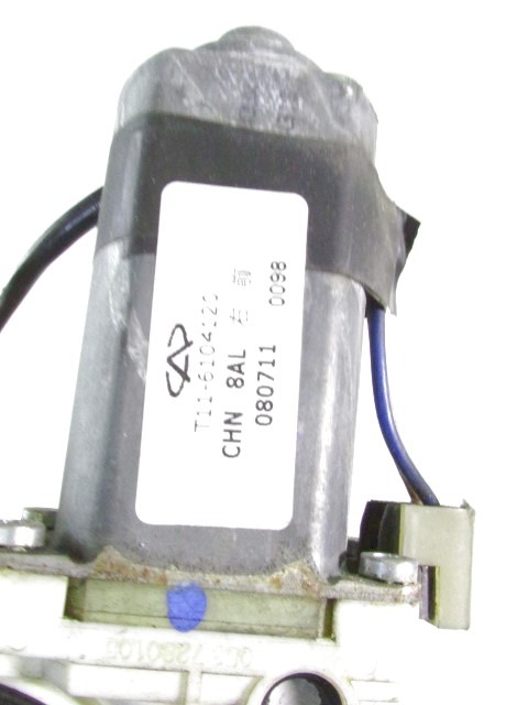 DOOR WINDOW LIFTING MECHANISM FRONT OEM N. T11-6104120 ORIGINAL PART ESED DR 5 (2007 - 07/2014) BENZINA/GPL 16  YEAR OF CONSTRUCTION 2009