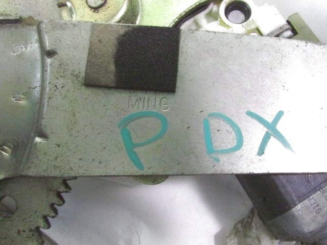 DOOR WINDOW LIFTING MECHANISM REAR OEM N. 9275 SISTEMA ALZACRISTALLO PORTA POSTERIORE ELETTR ORIGINAL PART ESED DR 5 (2007 - 07/2014) BENZINA/GPL 16  YEAR OF CONSTRUCTION 2009