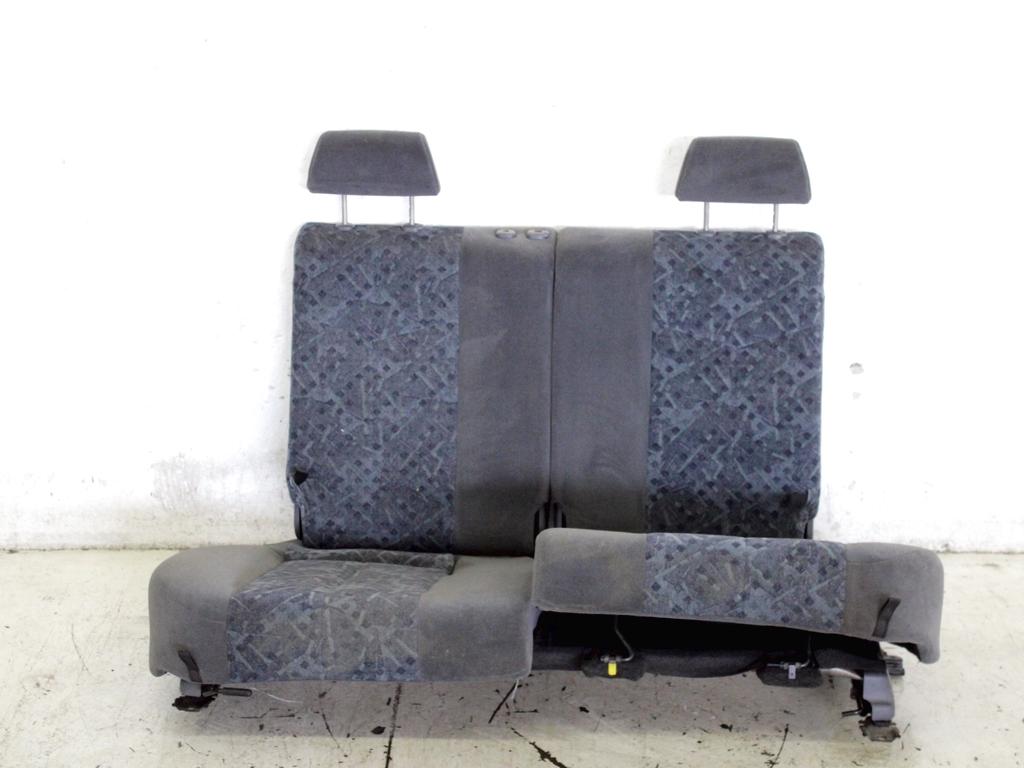 SEATS / BENCH SEATS REAR SEATS FABRIC OEM N. 9908 SEDILE UNICO POSTERIORE TESSUTO ORIGINAL PART ESED MAZDA 323F (1998 - 2002) BENZINA 15  YEAR OF CONSTRUCTION 2000