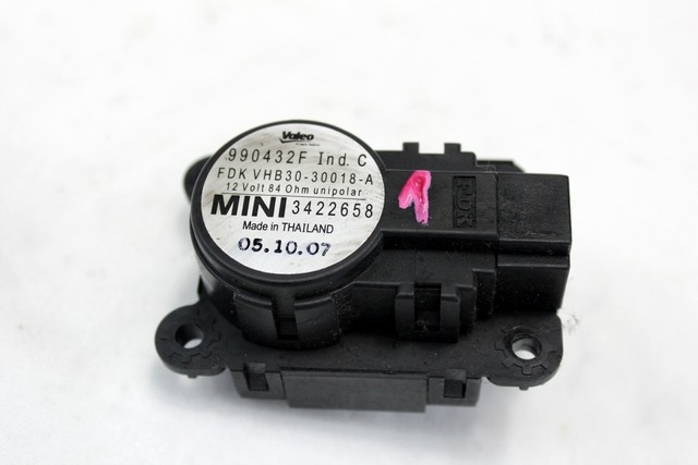 SET SMALL PARTS F AIR COND.ADJUST.LEVER OEM N. 3422658 ORIGINAL PART ESED MINI COOPER / ONE R56 (2007 - 2013) BENZINA 14  YEAR OF CONSTRUCTION 2008