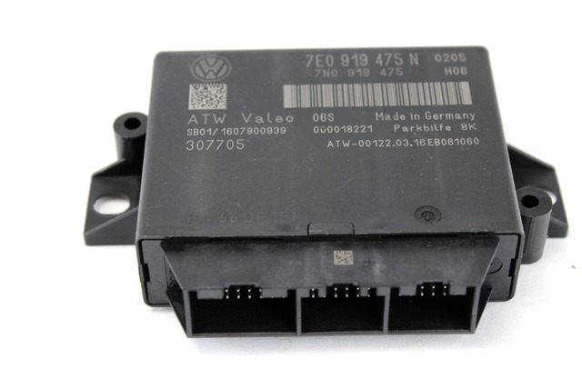 CONTROL UNIT PDC OEM N. 7E0919475N ORIGINAL PART ESED VOLKSWAGEN MULTIVAN MK4 (DAL 2015)DIESEL 20  YEAR OF CONSTRUCTION 2016