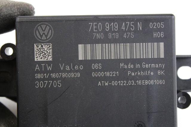 CONTROL UNIT PDC OEM N. 7E0919475N ORIGINAL PART ESED VOLKSWAGEN MULTIVAN MK4 (DAL 2015)DIESEL 20  YEAR OF CONSTRUCTION 2016