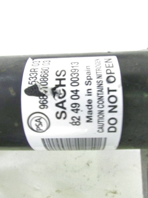 KIT OF 4 FRONT AND REAR SHOCK ABSORBERS OEM N. 24537 KIT 4 AMMORTIZZATORI ANTERIORI E POSTERIORI ORIGINAL PART ESED PEUGEOT PARTNER/RANCH (2008 - 2010) DIESEL 16  YEAR OF CONSTRUCTION 2009