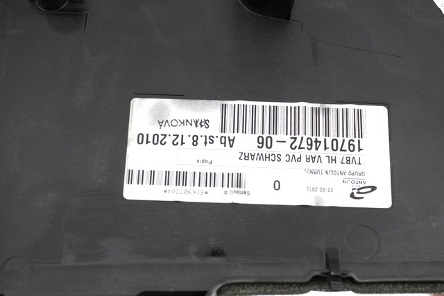 DOOR TRIM PANEL OEM N. 356 PANNELLO INTERNO PORTA POSTERIORE ORIGINAL PART ESED VOLKSWAGEN PASSAT BER/SW (10/2010 - 2015)DIESEL 20  YEAR OF CONSTRUCTION 2013