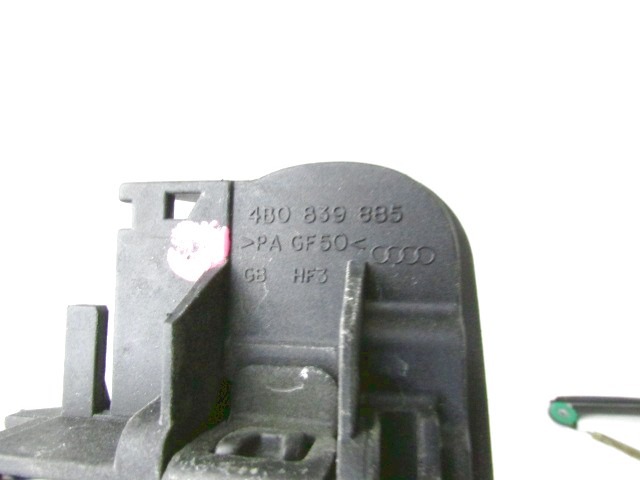 RIGHT REAR DOOR HANDLE OEM N. 8E0839207 ORIGINAL PART ESED AUDI A3 8P 8PA 8P1 (2003 - 2008)DIESEL 20  YEAR OF CONSTRUCTION 2005
