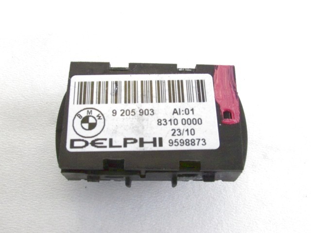 SEAT ADJUSTMENT SWITCH, FRONT OEM N. 9205903 ORIGINAL PART ESED BMW SERIE 3 BER/SW/COUPE/CABRIO E90/E91/E92/E93 LCI RESTYLING (09/2008 - 2012) DIESEL 20  YEAR OF CONSTRUCTION 2010