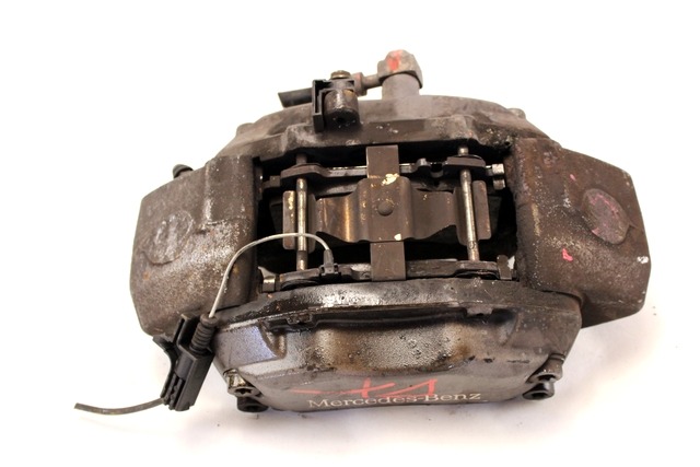 BRAKE CALIPER FRONT LEFT . OEM N. A1634212498 ORIGINAL PART ESED MERCEDES CLASSE ML W163 (1997 - 2006) DIESEL 27  YEAR OF CONSTRUCTION 2004