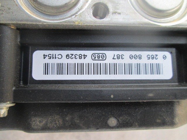 HYDRO UNIT DXC OEM N. 265800387 ORIGINAL PART ESED RENAULT SCENIC/GRAND SCENIC (2003 - 2009) DIESEL 19  YEAR OF CONSTRUCTION 2004