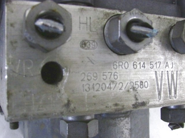 HYDRO UNIT DXC OEM N. 6R0907379AS ORIGINAL PART ESED VOLKSWAGEN POLO (06/2009 - 02/2014) BENZINA 12  YEAR OF CONSTRUCTION 2014