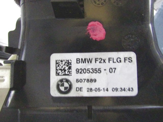 AIR OUTLET OEM N. 9205355 ORIGINAL PART ESED BMW SERIE 1 BER/COUPE F20/F21 (2011 - 2015) DIESEL 20  YEAR OF CONSTRUCTION 2014