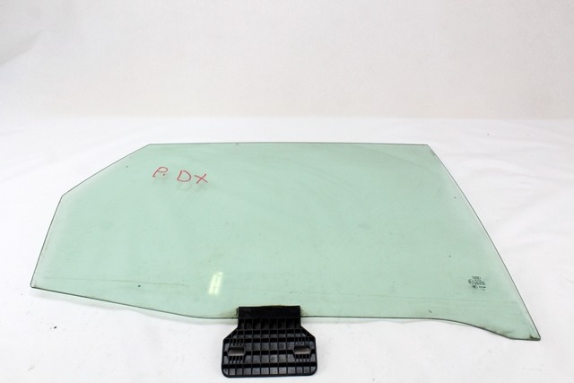 DOOR WINDOW, TINTED GLASS, REAR RIGHT OEM N. 8E9845026 ORIGINAL PART ESED AUDI A4 8EC 8ED 8HE B7 BER/SW/CABRIO (2004 - 2007) DIESEL 20  YEAR OF CONSTRUCTION 2007