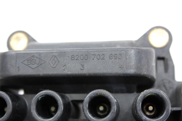 IGNITION COIL OEM N. 8200702693 ORIGINAL PART ESED RENAULT CLIO (05/2009 - 2013) BENZINA/GPL 12  YEAR OF CONSTRUCTION 2010