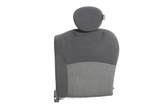 BACKREST BACKS FULL FABRIC OEM N. 22486 SCHIENALE POSTERIORE TESSUTO ORIGINAL PART ESED MINI COOPER / ONE R56 (2007 - 2013) DIESEL 16  YEAR OF CONSTRUCTION 2008