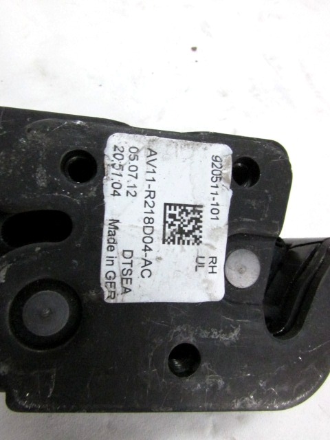CENTRAL LOCKING OF THE RIGHT FRONT DOOR OEM N. AV11-R218D04-AC ORIGINAL PART ESED FORD BMAX (DAL 2012)DIESEL 16  YEAR OF CONSTRUCTION 2013